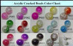 Acrylic Cracked Beads