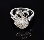 Micro Paved Finger Ring