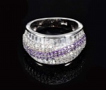 Micro Paved Finger Ring