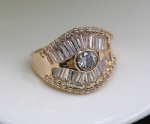 Micro Paved Finger Ring