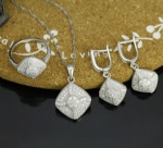 Micro Paved Jewelry Set