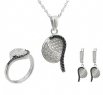 Micro Paved Jewelry Set