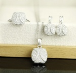 Micro Paved Jewelry Set