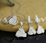 Micro Paved Jewelry Set