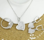 Micro Paved Jewelry Set