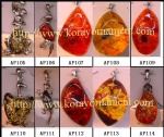 Amber Pendants