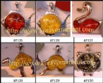 Amber Pendants