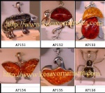 Amber Pendants